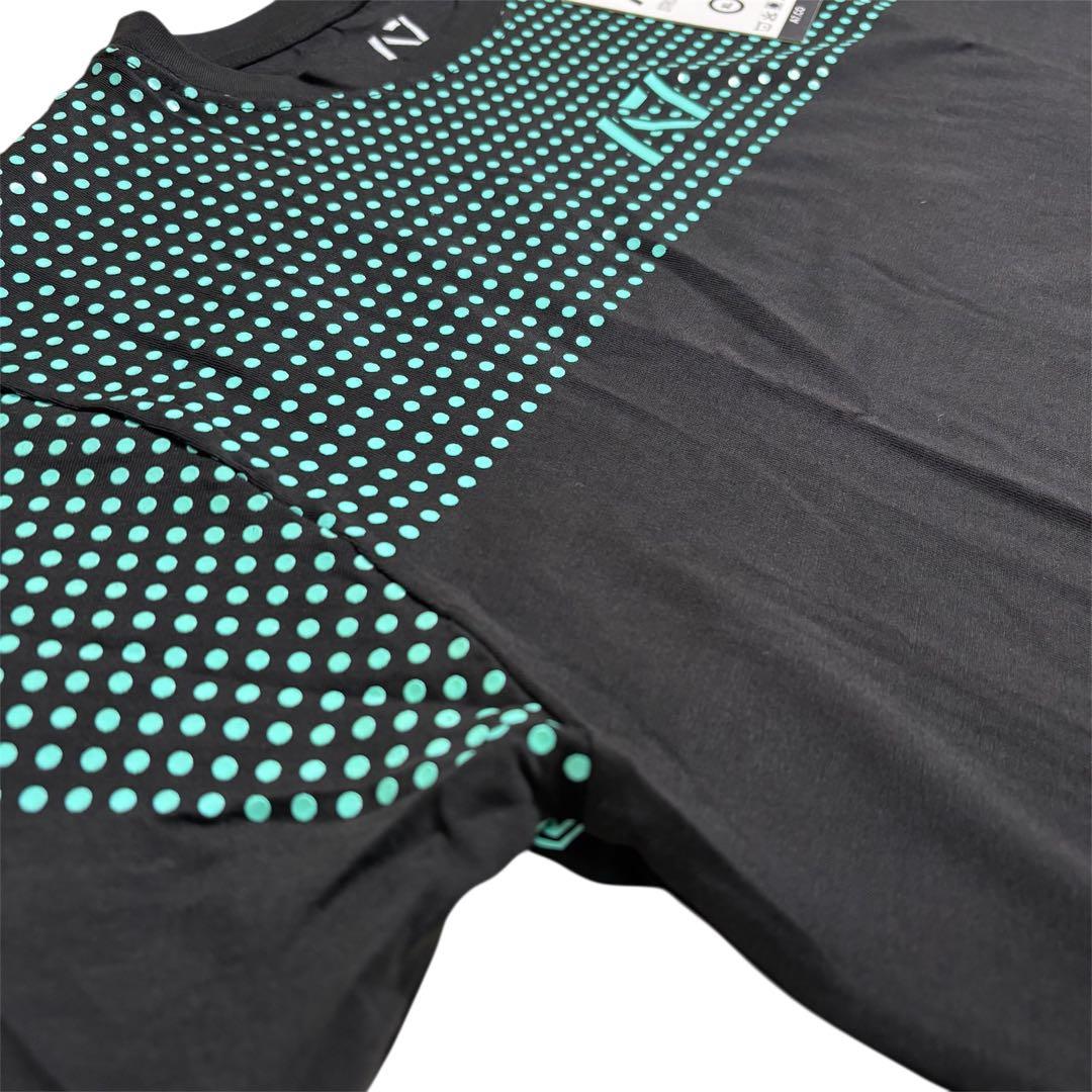【新品タグ付】A7 Bar Grip「ミントドット」XLサイズ 黒×エメラルド