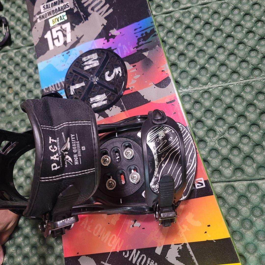 SALOMON RIVAL 157cm ＋ PACTビンディングS 2点セット