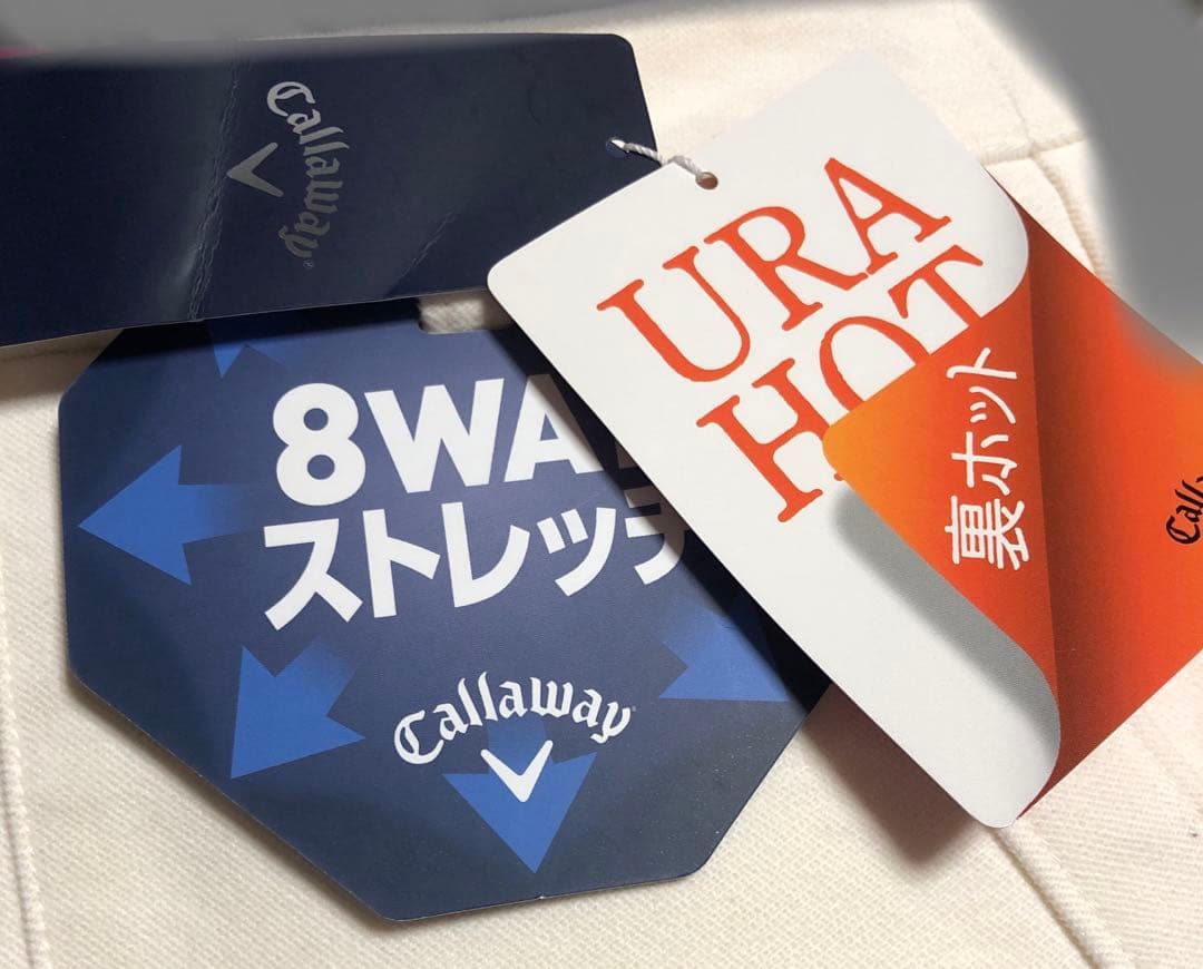 新品 Callaway キャロウェイ パンツ 8WAYストレッチ Lサイズ