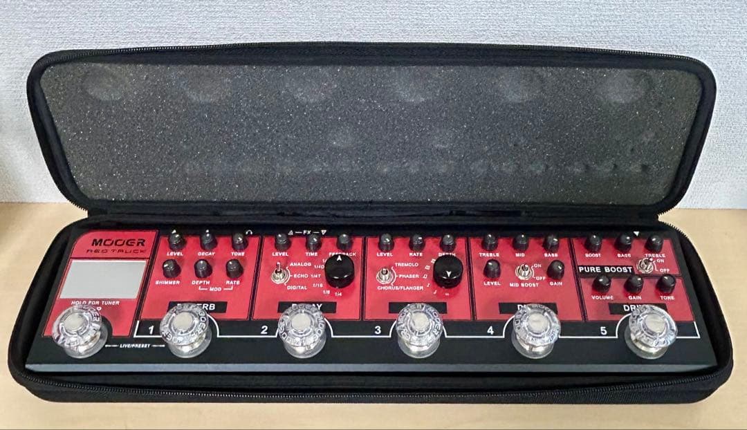 【美品】MOOER Red Truck（ギター・マルチエフェクター）