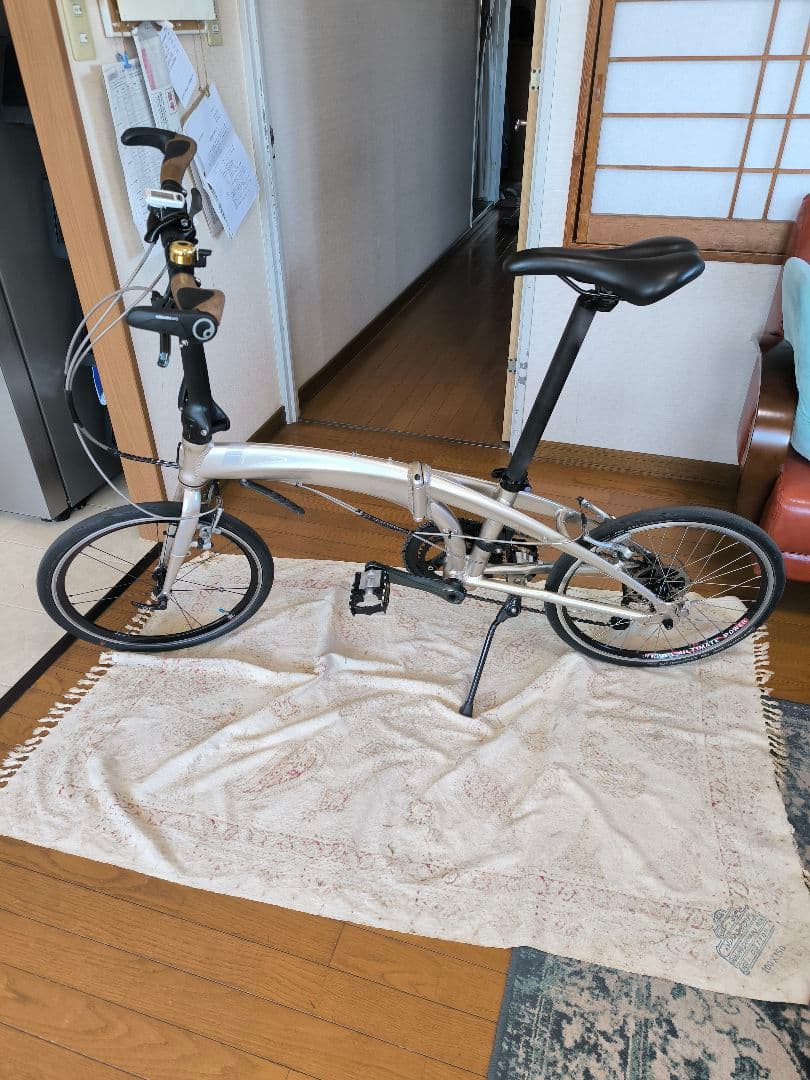 tern verge n8 シャンパンゴールド 改造有