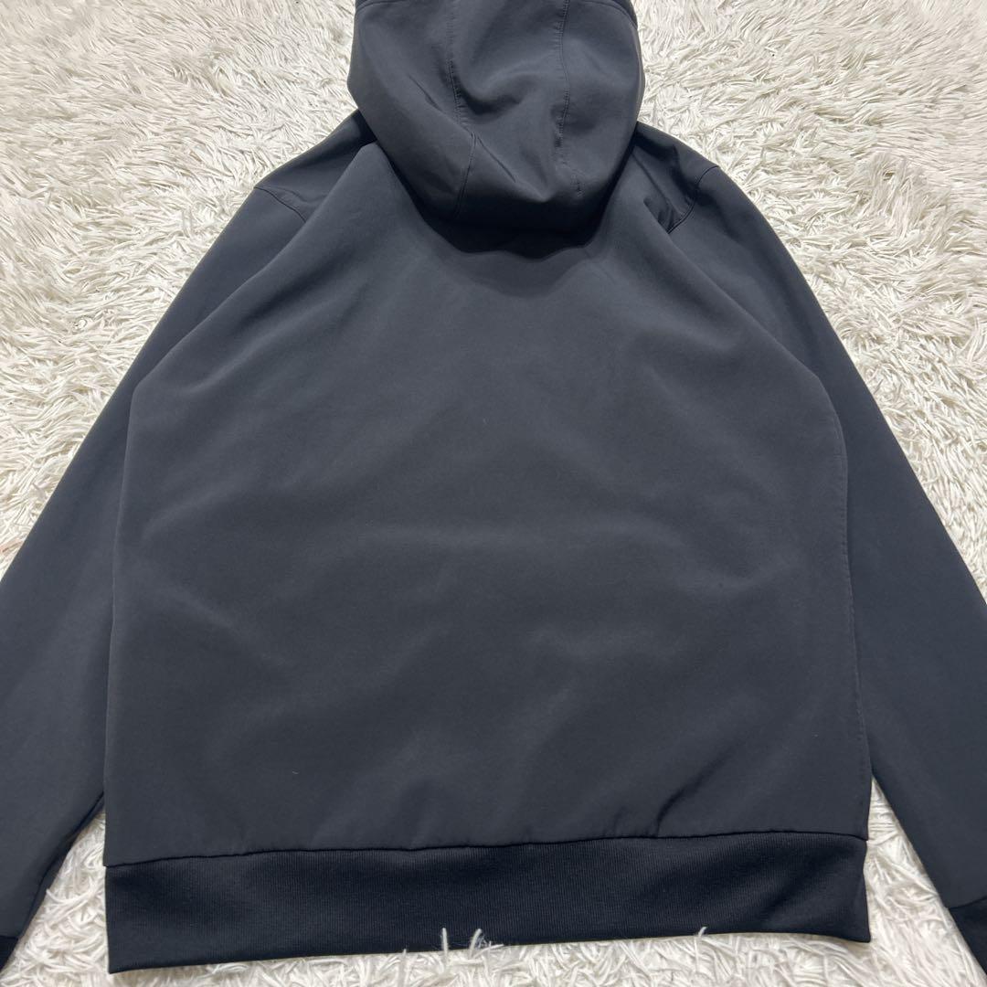 adidas 希少カラー　ゴールドロゴ　撥水パーカー　スノボウェア　デカロゴ