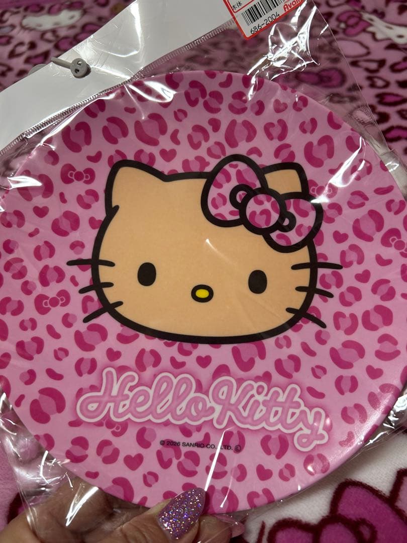 新品 アベイル ♡ハローキティ♡ピンクヒョウ柄セット
