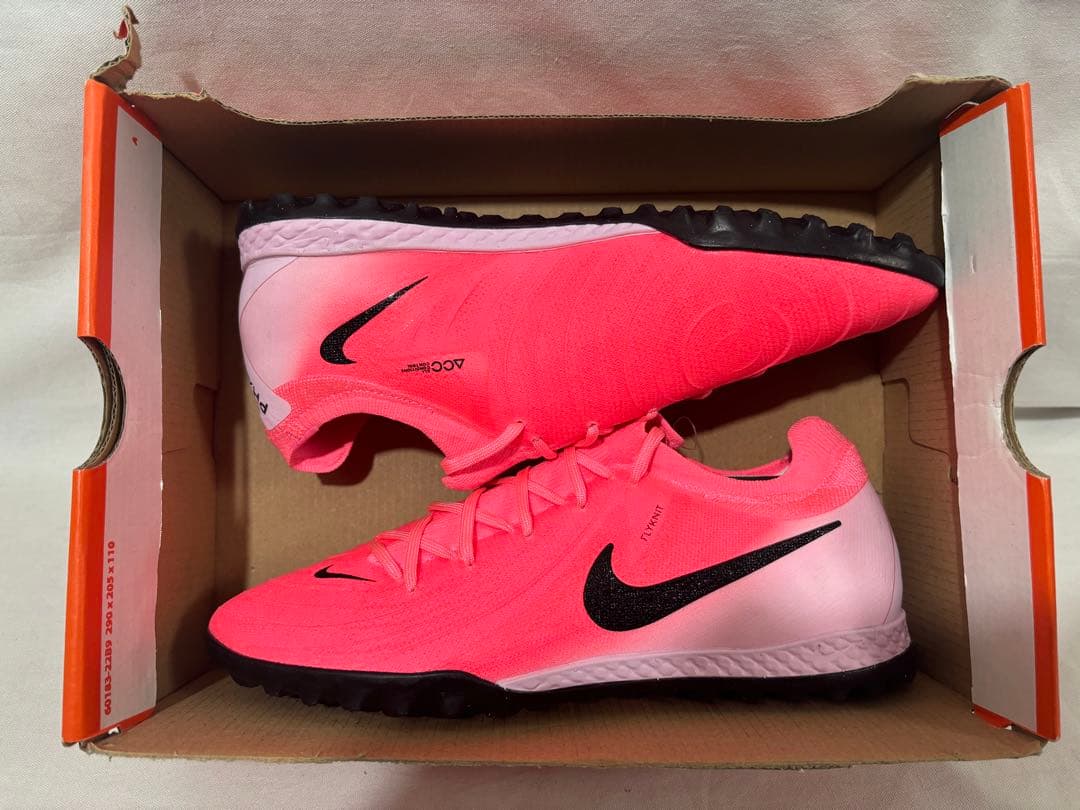 nike phantom gx 2 pro tf 25.5 ファントム ピンク