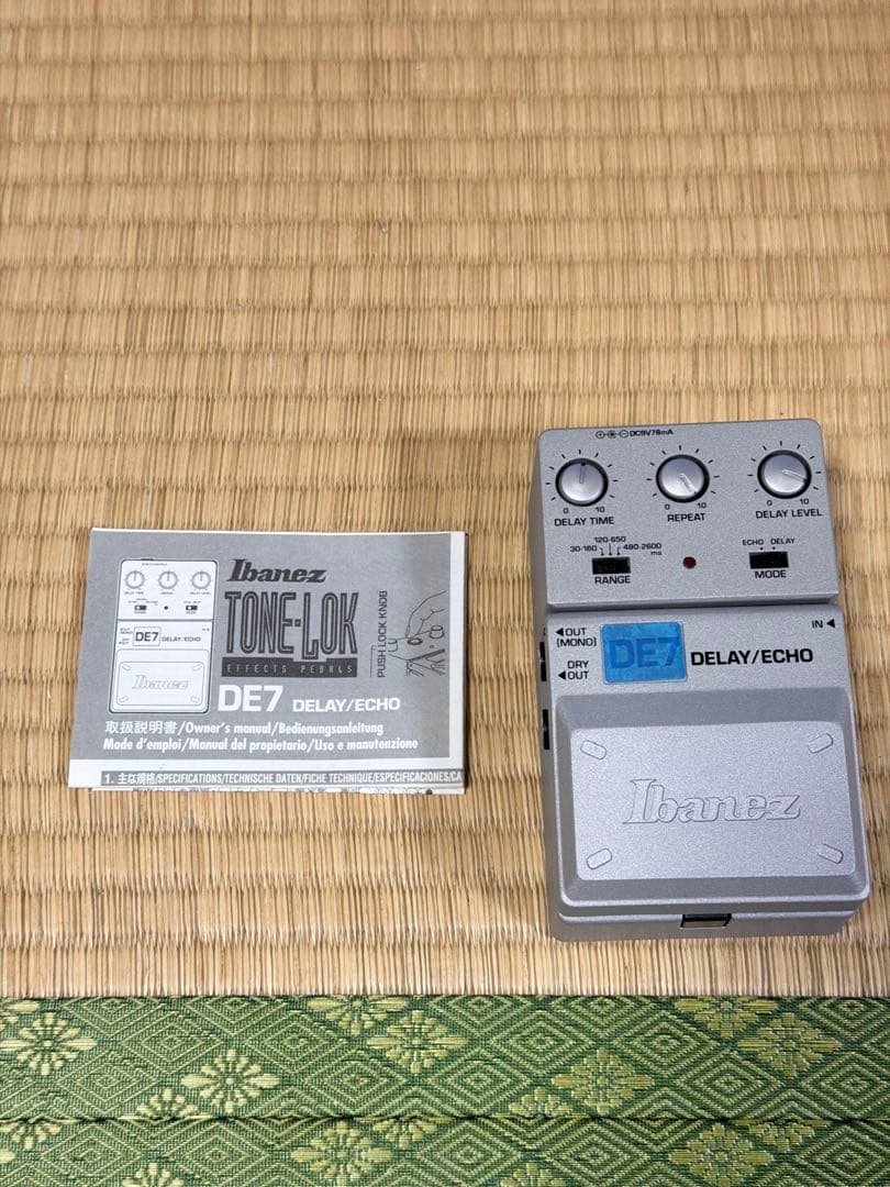 ギター Ibanez TONE-LOK DE7 Delay/Echo