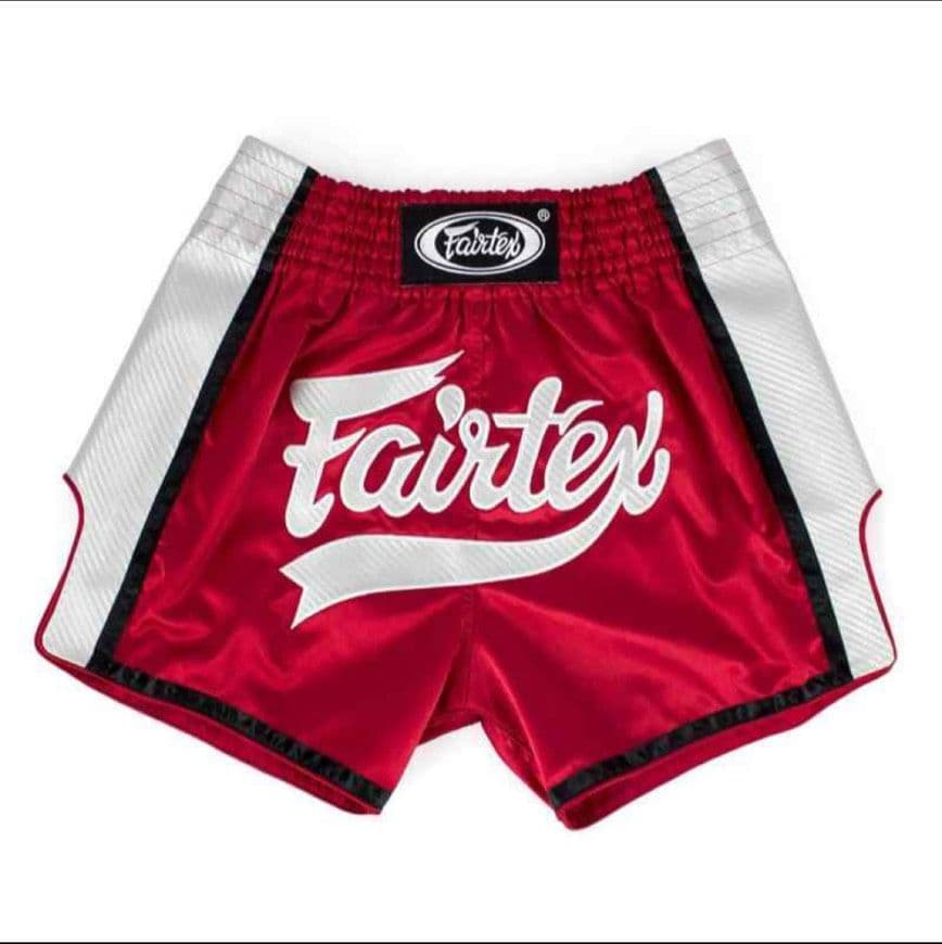 Fairtex ボクシングショーツ フェアテックス キックパンツ 赤レッド黒白
