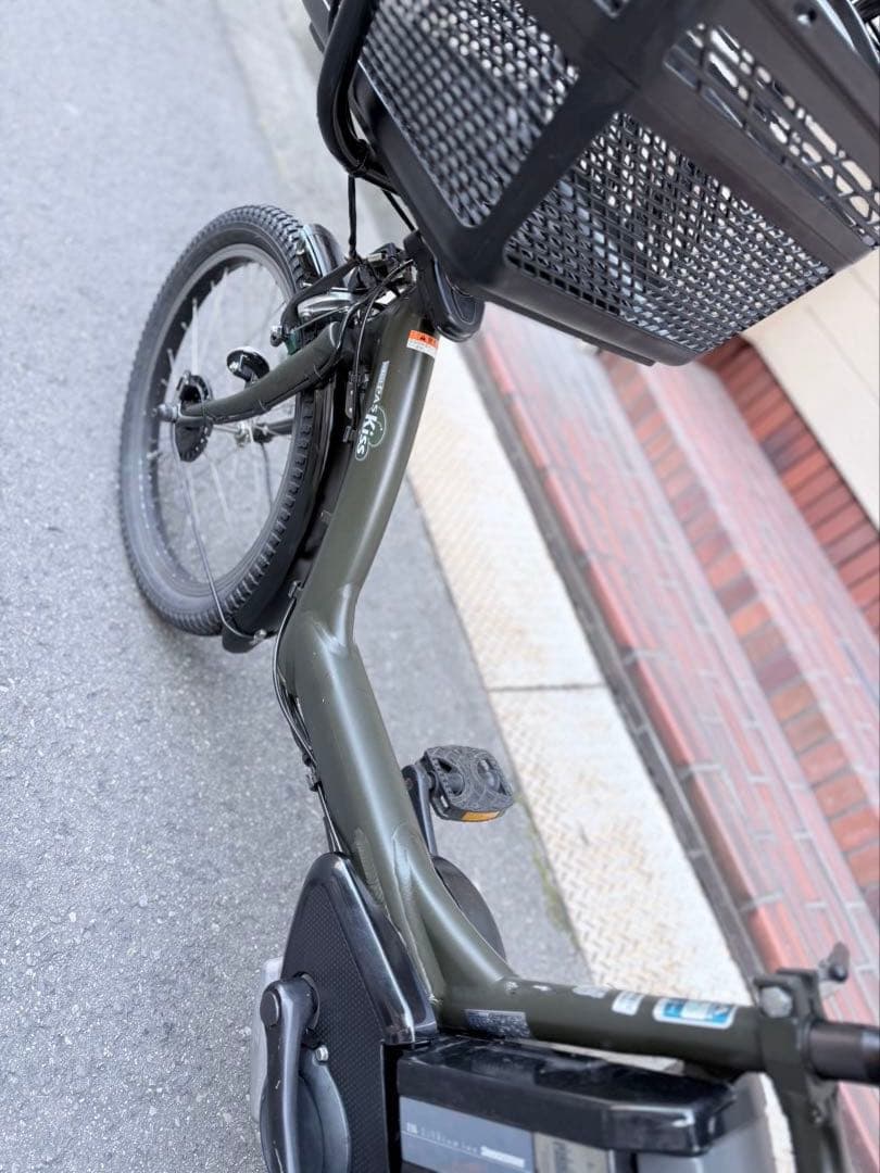 大阪府　子供乗せ　電動アシスト自転車 チャイルドシート付き