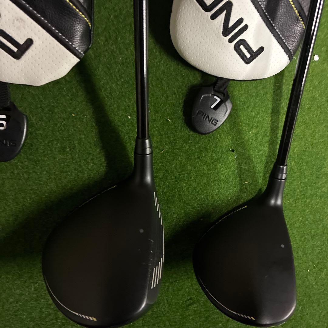PING g430フェアウェイウッド 5番 7番セット 純正SRシャフト