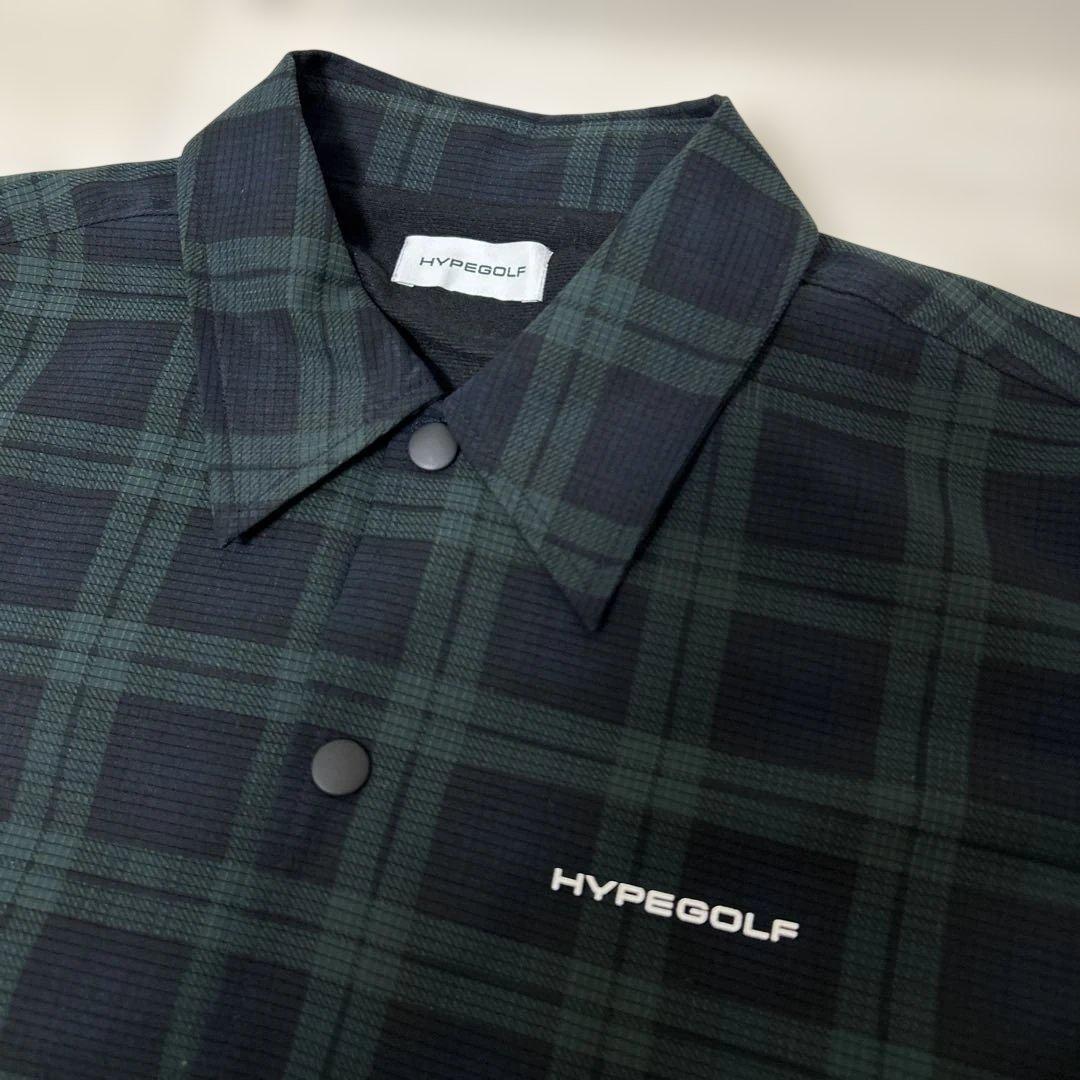 【美品】ハイプゴルフ DOT MOTIF COACH JACKET