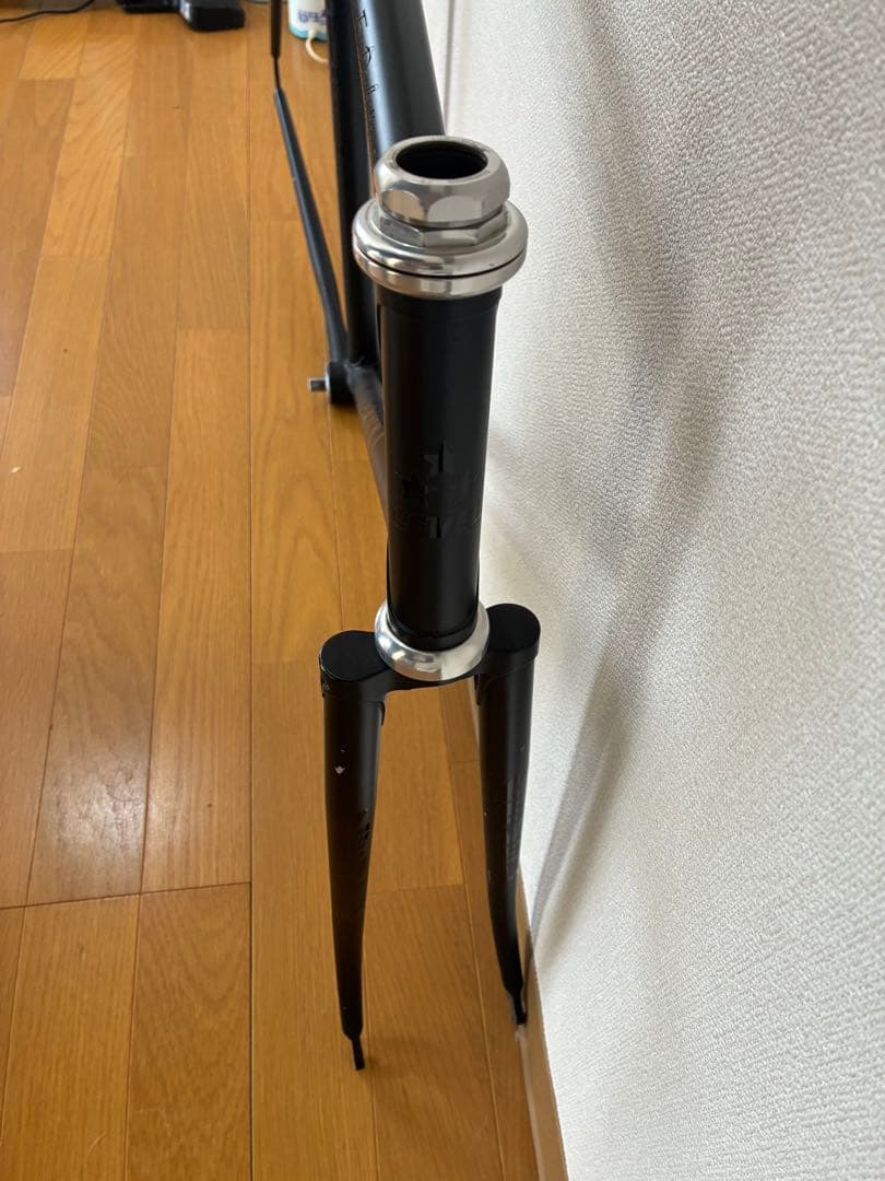 競輪 NJS LEVEL ピストフレーム ブラック