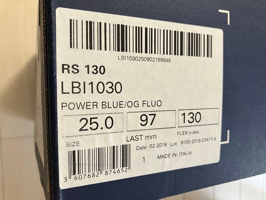 LANGE RS130 25-25.5cm BoosterStrap付