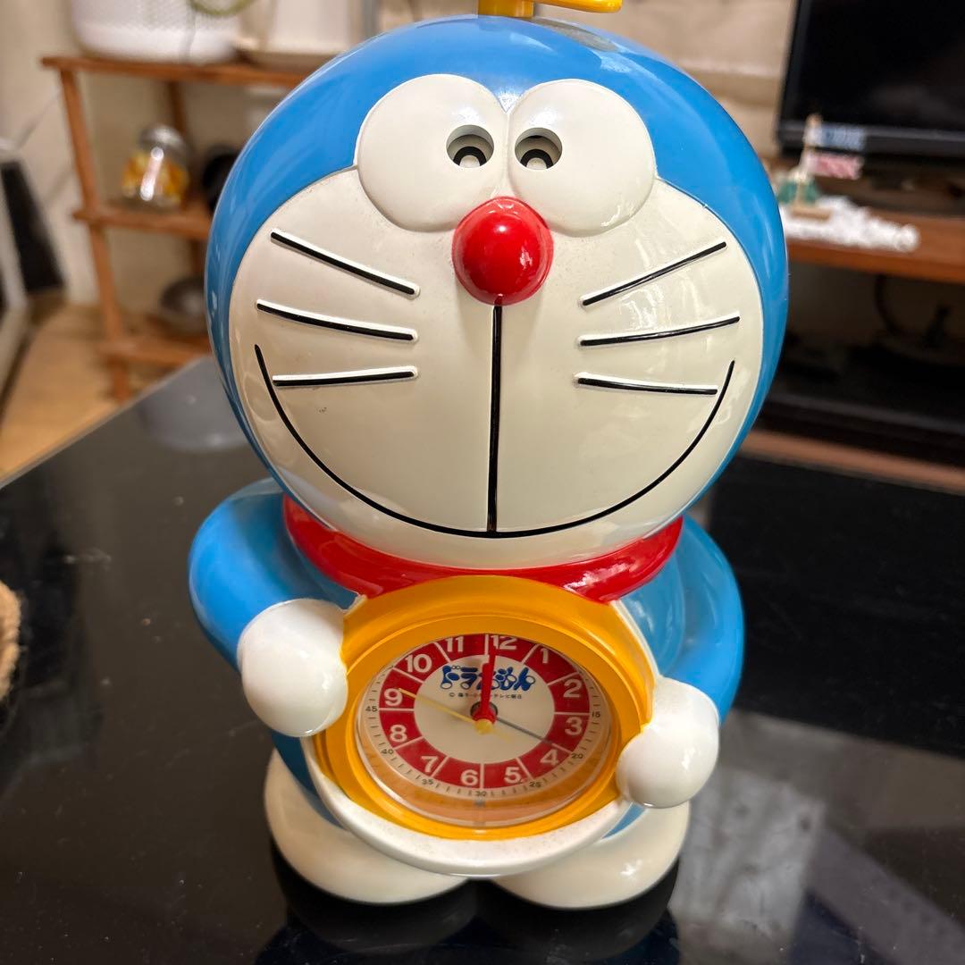 ドラえもん アラーム時計 フィギュア 約20cm