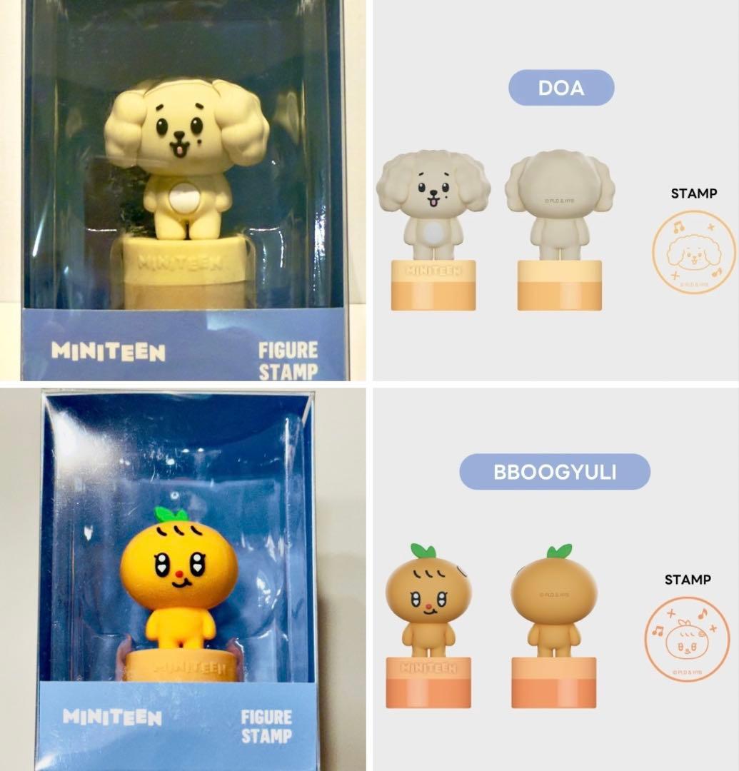 ミニティーン メボズ DxS フィギュアスタンプ ドア プギュリ セット