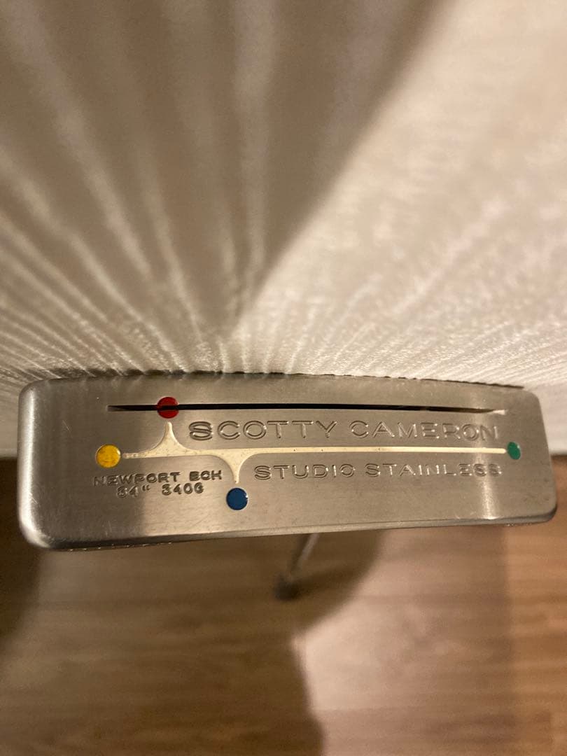 【美品】スコッティキャメロン スタジオステンレス ニューポートビーチ34インチ