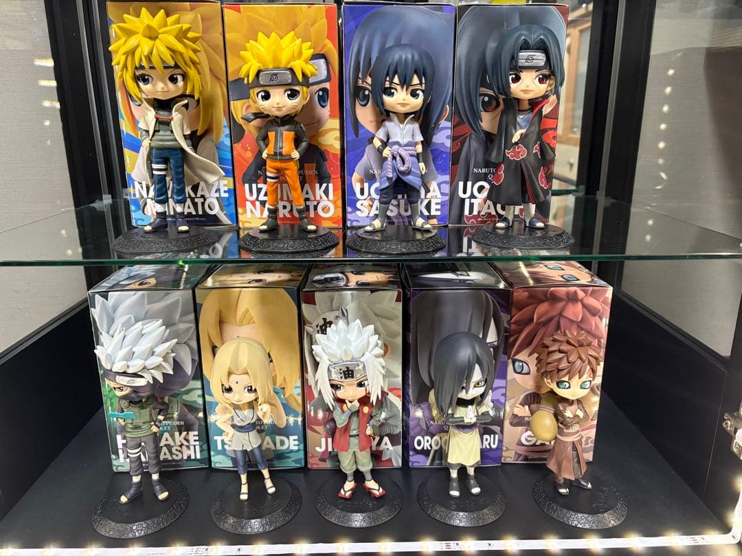 NARUTO 最強の兵ども4体セット+ Q posket 9体セット