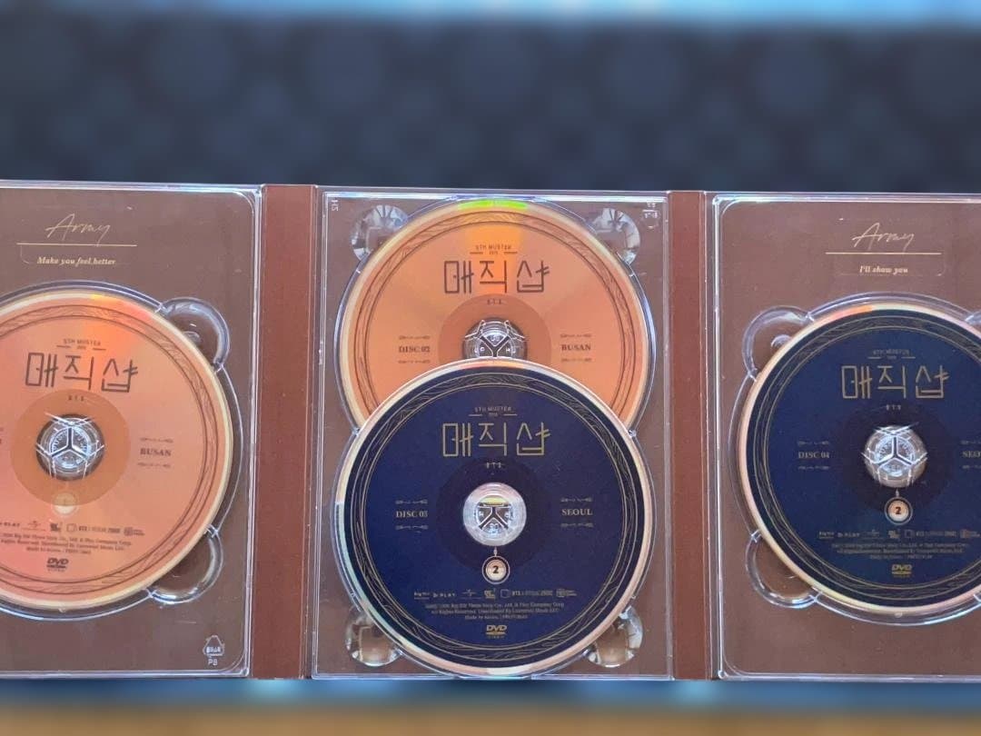 アイドル BTS 5th MUSTER MAGIC SHOP DVD