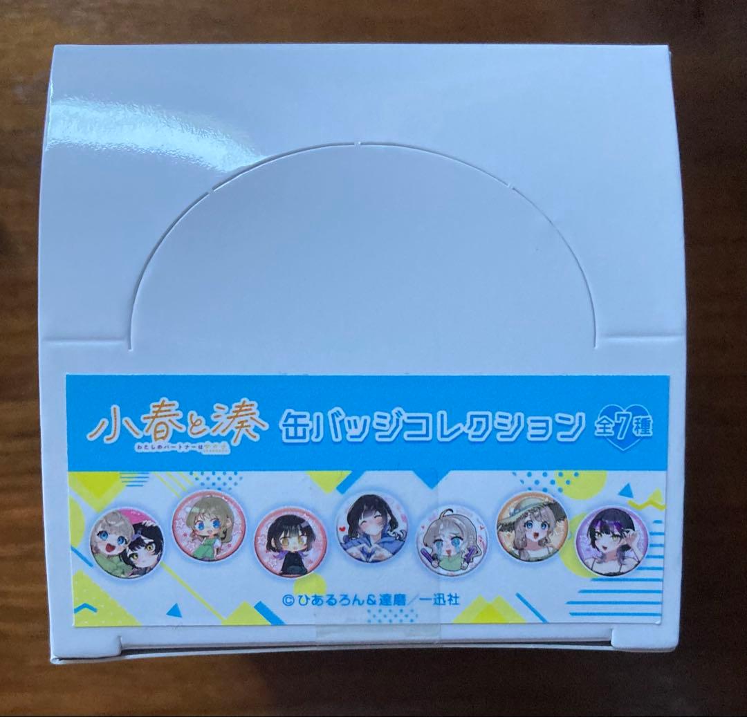 【新品未開封】小春と湊 POPUP 缶バッジコレクション 1box