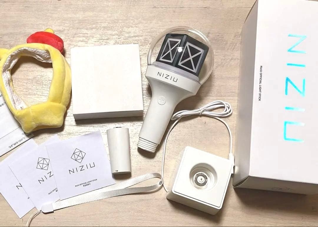 NiziU ペンライトペンライトカバー リク 1回のライブのみ使用