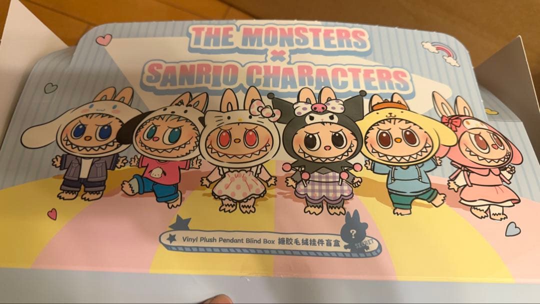 THE MONSTERS Sanrio Charactersぬいぐるみペンダント