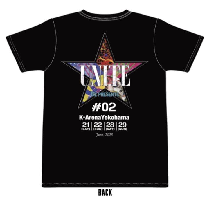【入手困難】B'z PRESENTS UNITE #02 Tシャツ 2XL
