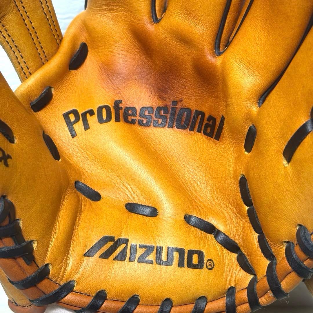 ミズノ ビューリーグ 松井秀喜モデル ゴジラ型ウェブ 外野用 軟式 グローブ