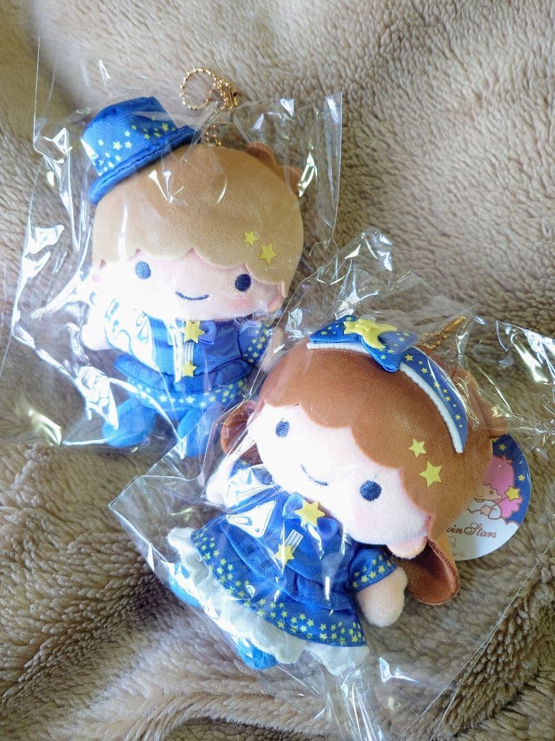 ❤リトルツインスターズ✨️夜空のぶとうかい むにゅぐるみマスコット 2個セット❤
