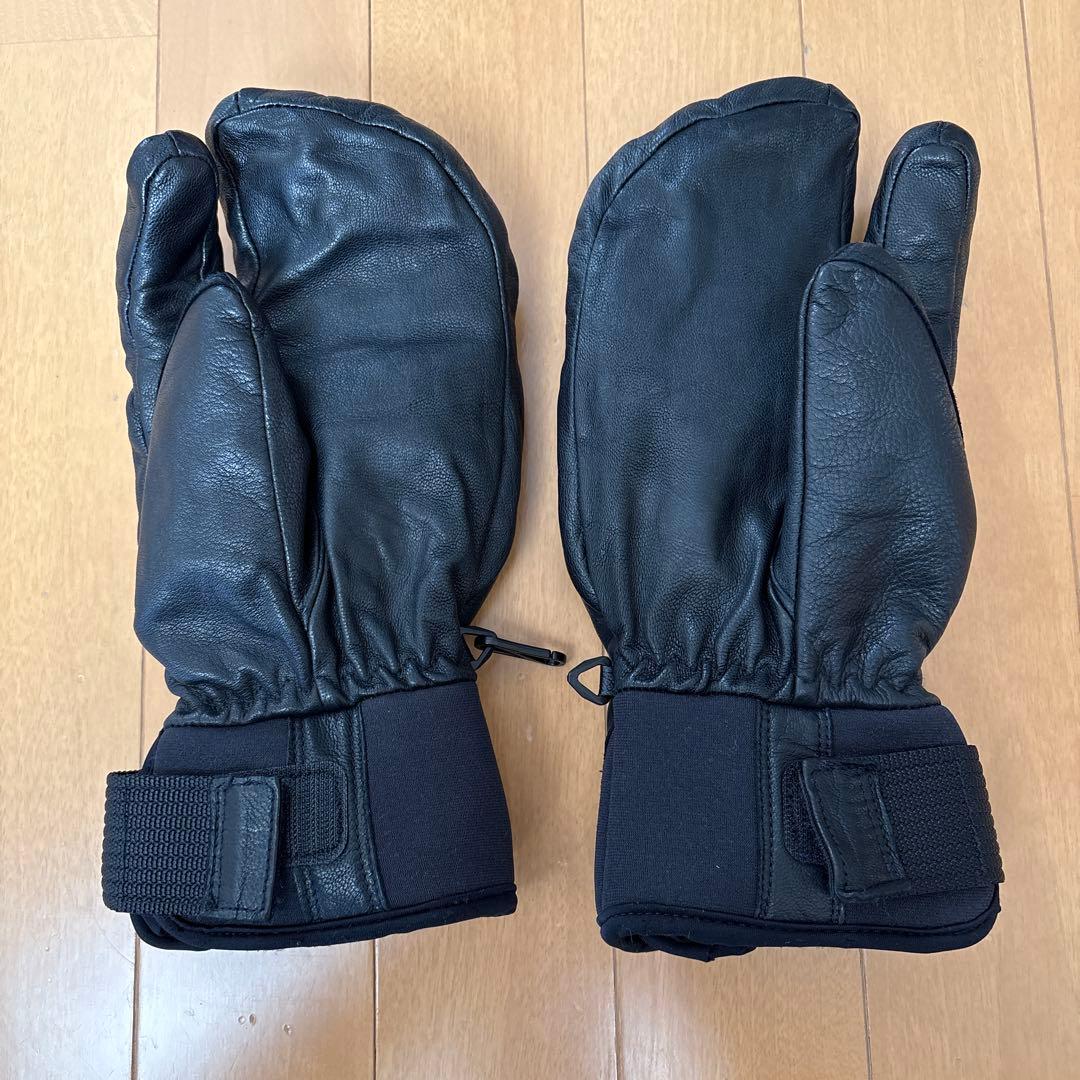 Hestra ミトングローブ サイズ8 ブラック