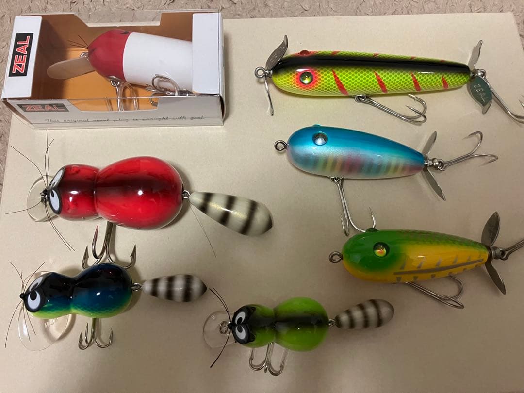 ズイールルアー7個セット　美品　早い物勝ち！