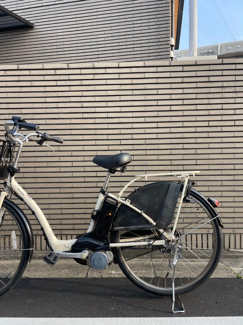 アイボリー パナソニック電動アシスト自転車 シティタイプ26CPTR34