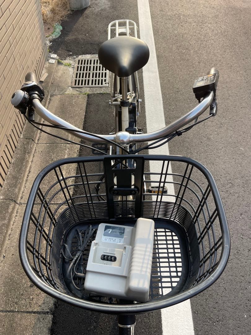 アイボリー パナソニック電動アシスト自転車 シティタイプ26CPTR34