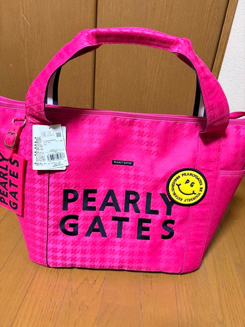 PEARLY GATES ピンク ロッカーバッグ