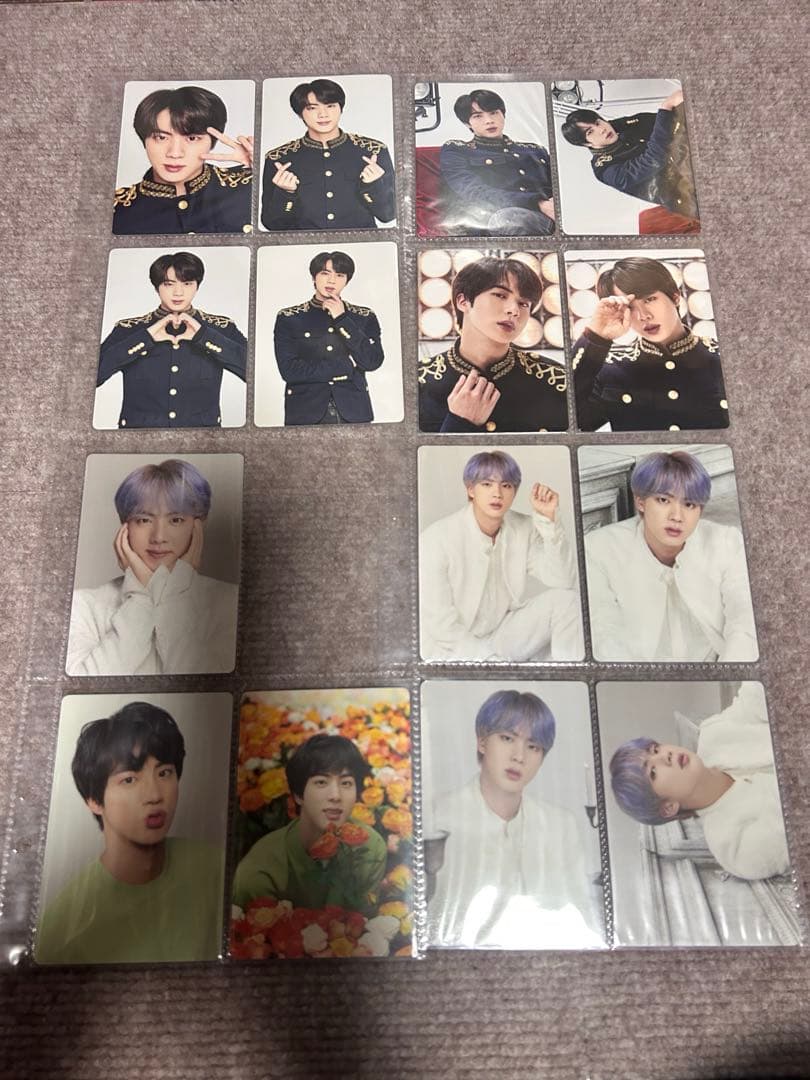 BTS Jin トレカ108枚 ポストカード6枚 まとめ売り