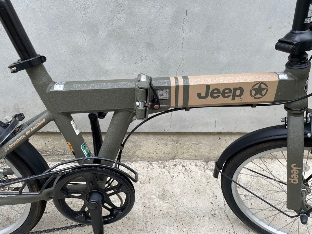 近隣配達可能　JEEP ミニベロ　折りたたみ自転車　JE-206