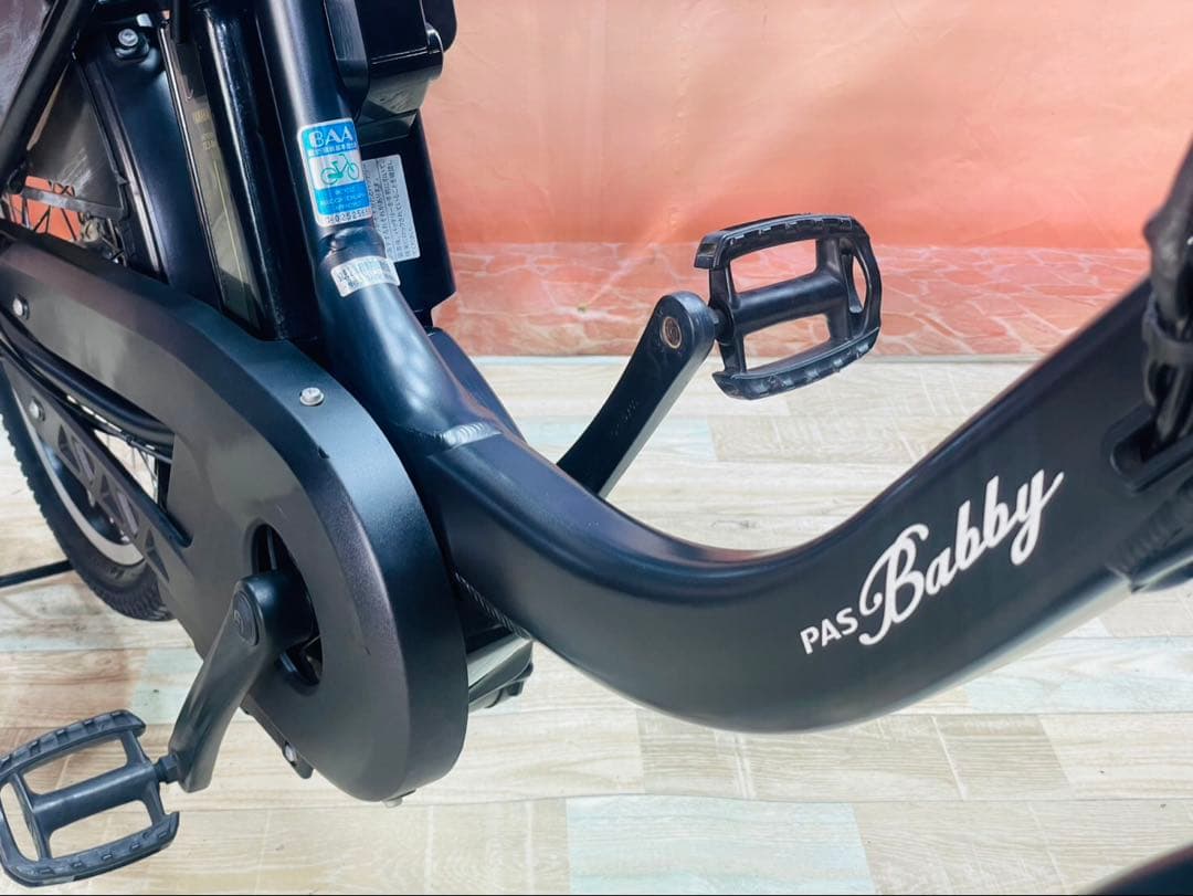 2019年パスバビー12AH⭐️ヤマハ子供乗せ電動アシスト自転車Y3422