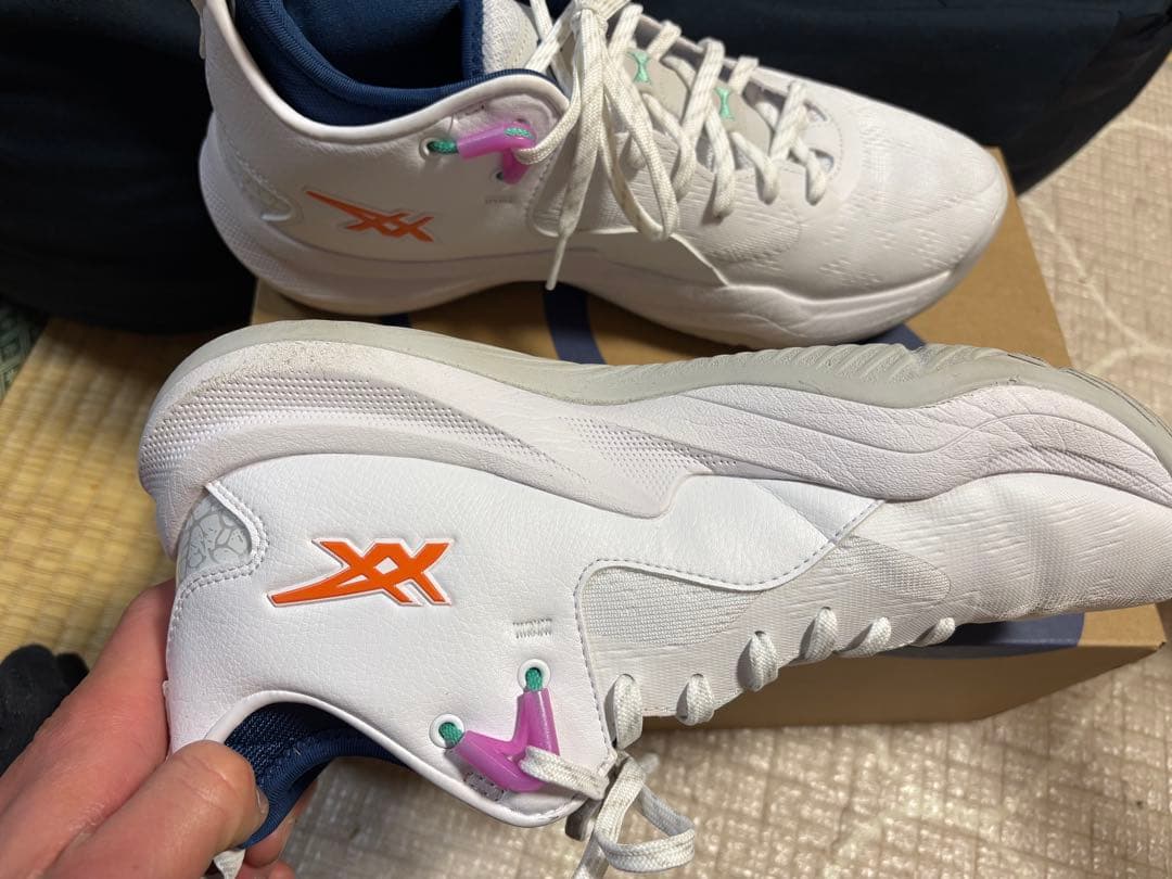 ASICS FF Blast+ ホワイト/オレンジ