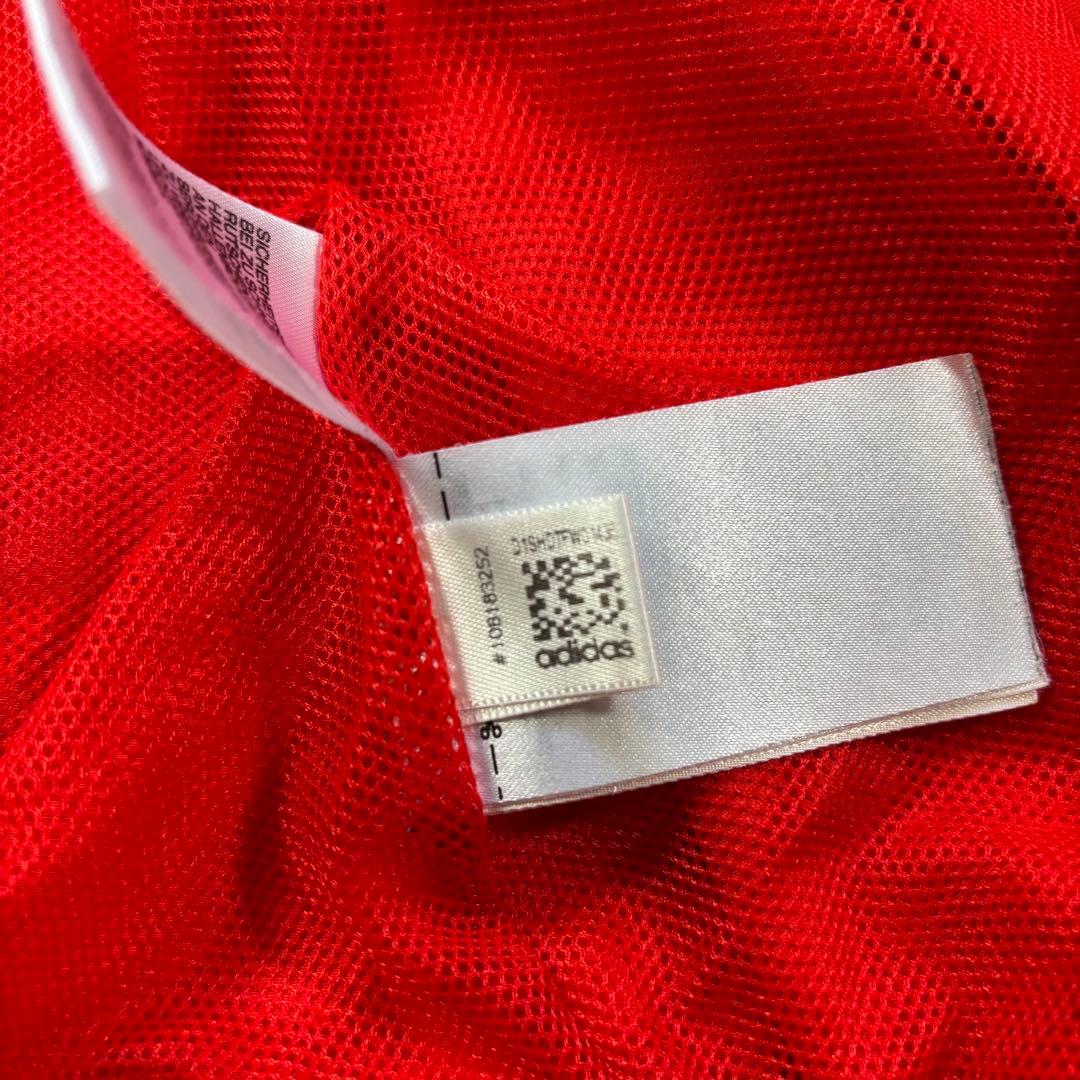アディダス ドイツ代表 トラックジャケット DFB 刺繍ロゴ ジャージ 赤