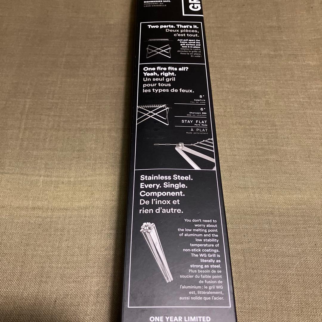 【新品未使用未開封】WOLF AND GRIZZLY GRILL M1