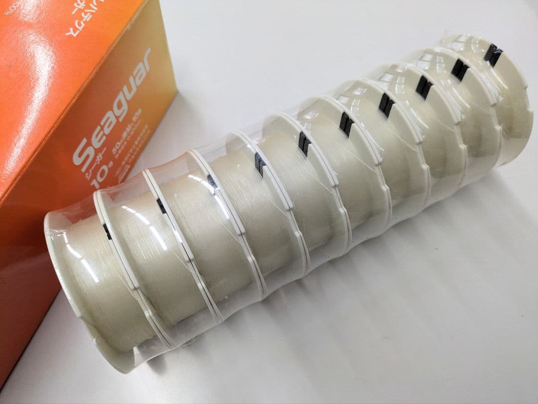 Seaguar 10号 50m ✕10個連結 フロロカーボン 新古品　箱売り！