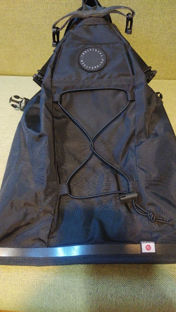 フェアウェザー　FAIRWEATHER　シートバッグ　サドルバッグ　ブラック