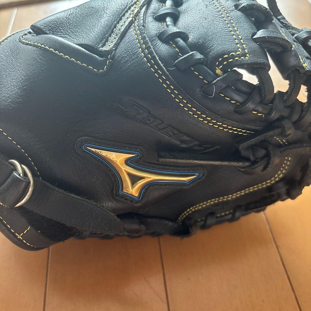 Mizuno 軟式キャッチャーミット黒