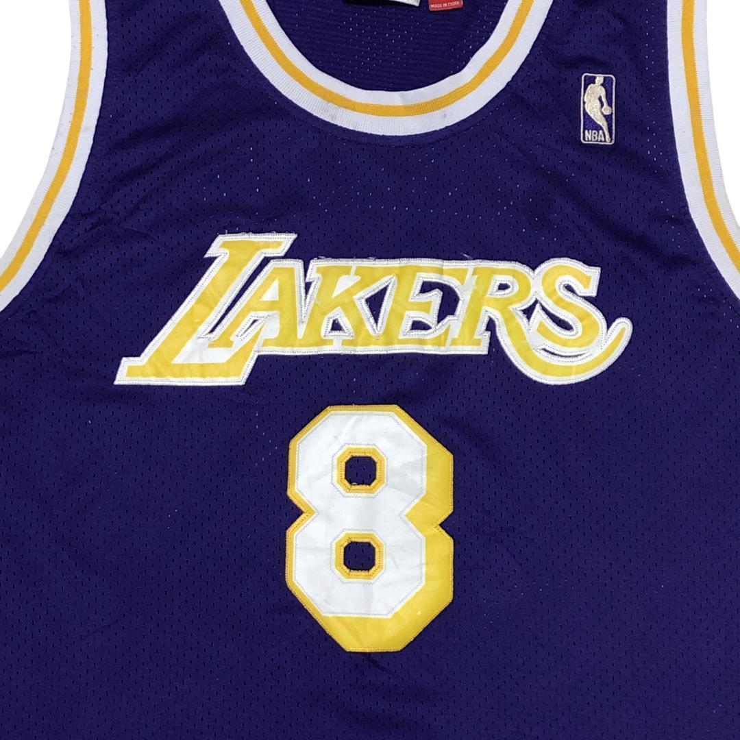 NBAレイカーズ コービーブライアント ユニフォーム バスケシャツ 両面刺繍