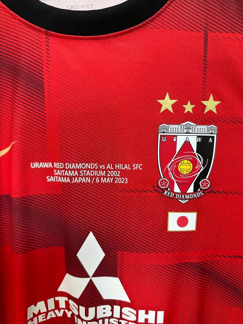【美品】 【超レア】XLサイズ 浦和レッズ AFC 2022優勝記念ユニフォーム