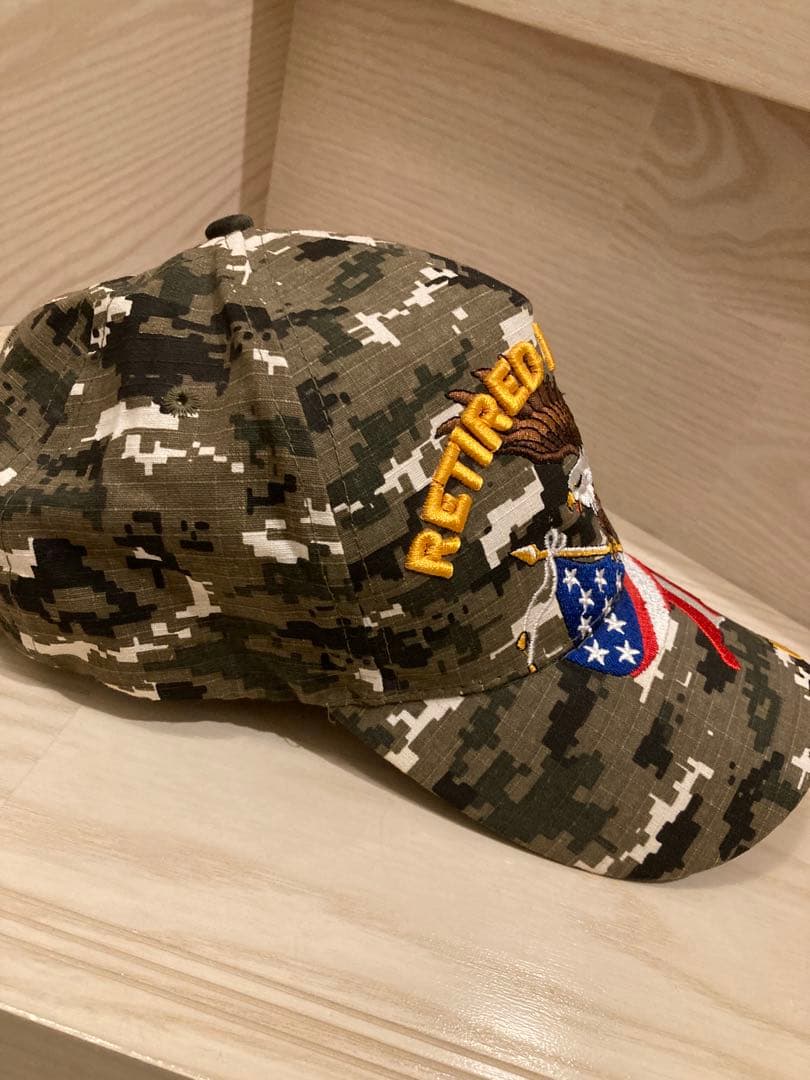 RETIRED MARINA U.S. MARINE 迷彩キャップ