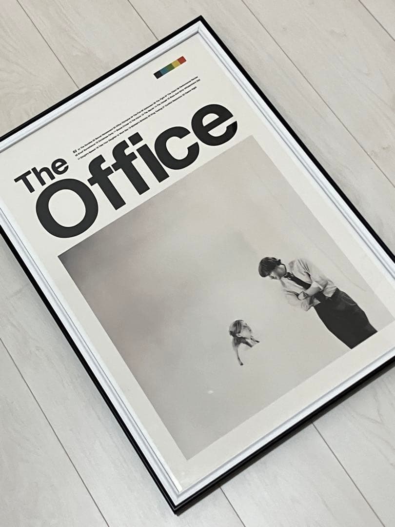 【額縁付き】 映画 オフィス A2 ポスター オシャレ部屋