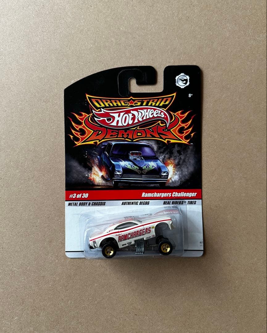 hotwheels dragstripdemons challenger 3台