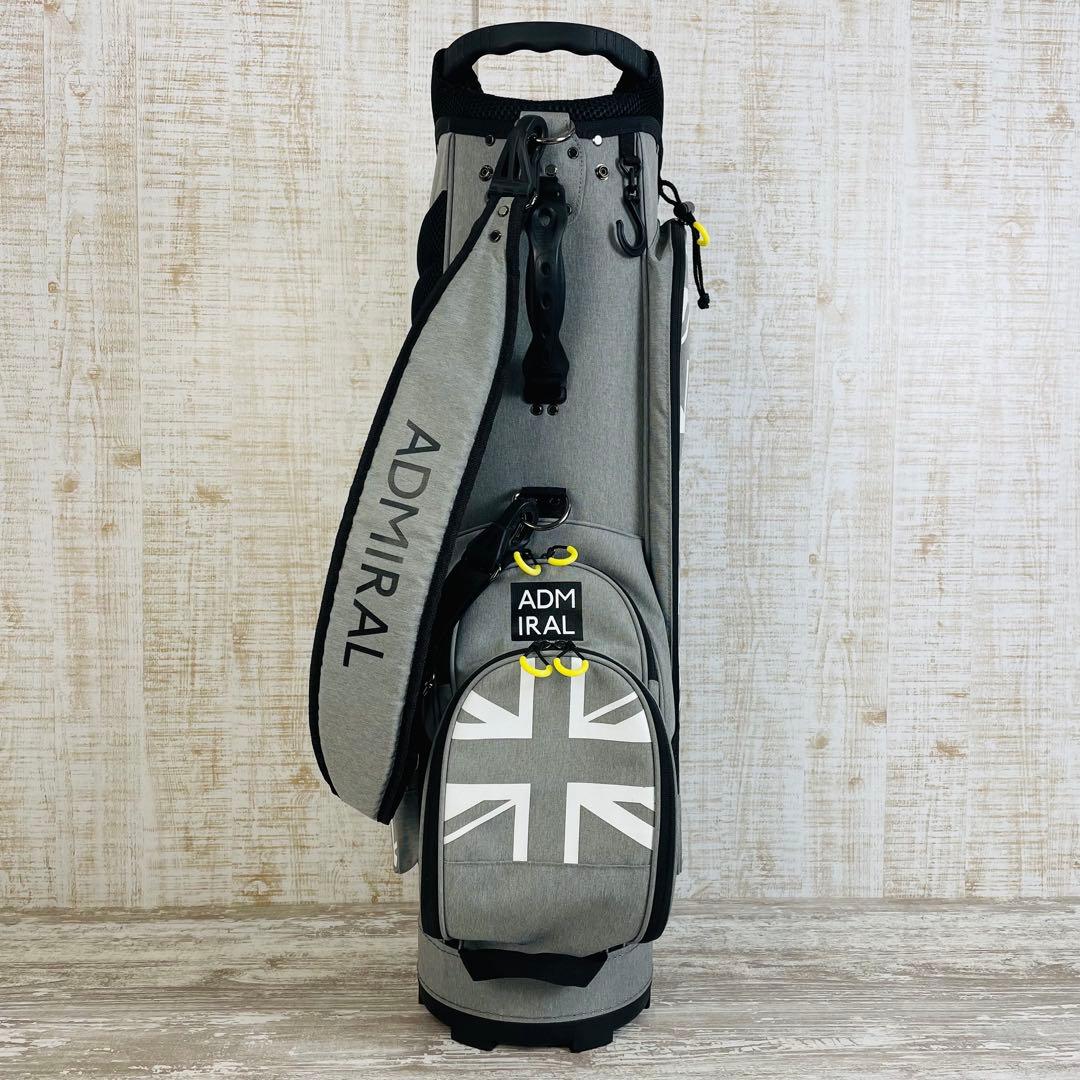 【美品】Admiral GOLF アドミラル　フラッグシリーズ　キャディバッグ