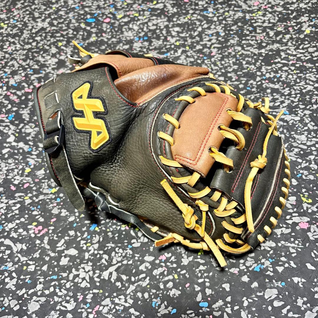 ハタケヤマ 限定品 キャッチャーミット 和牛軟式 WN-21M8 グローブ 野球