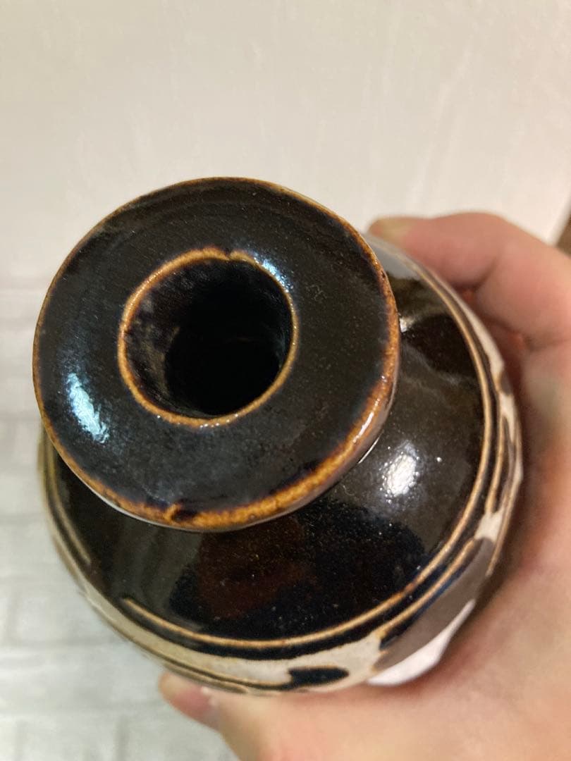 磁州窯 中国陶芸 花瓶