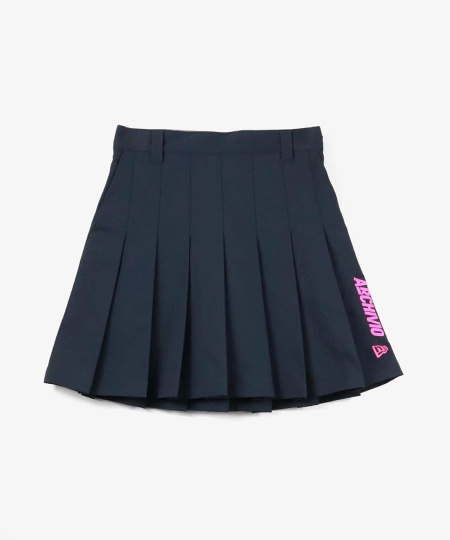 ARCHIVIO ボックスプリーツスカート (NEW ERAコラボ)