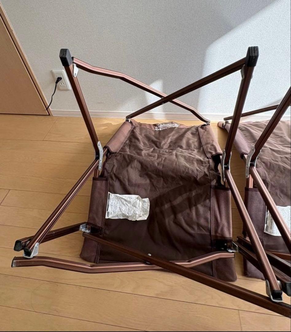 Coleman MASTER SERIES キャンバスチェア 2脚セット